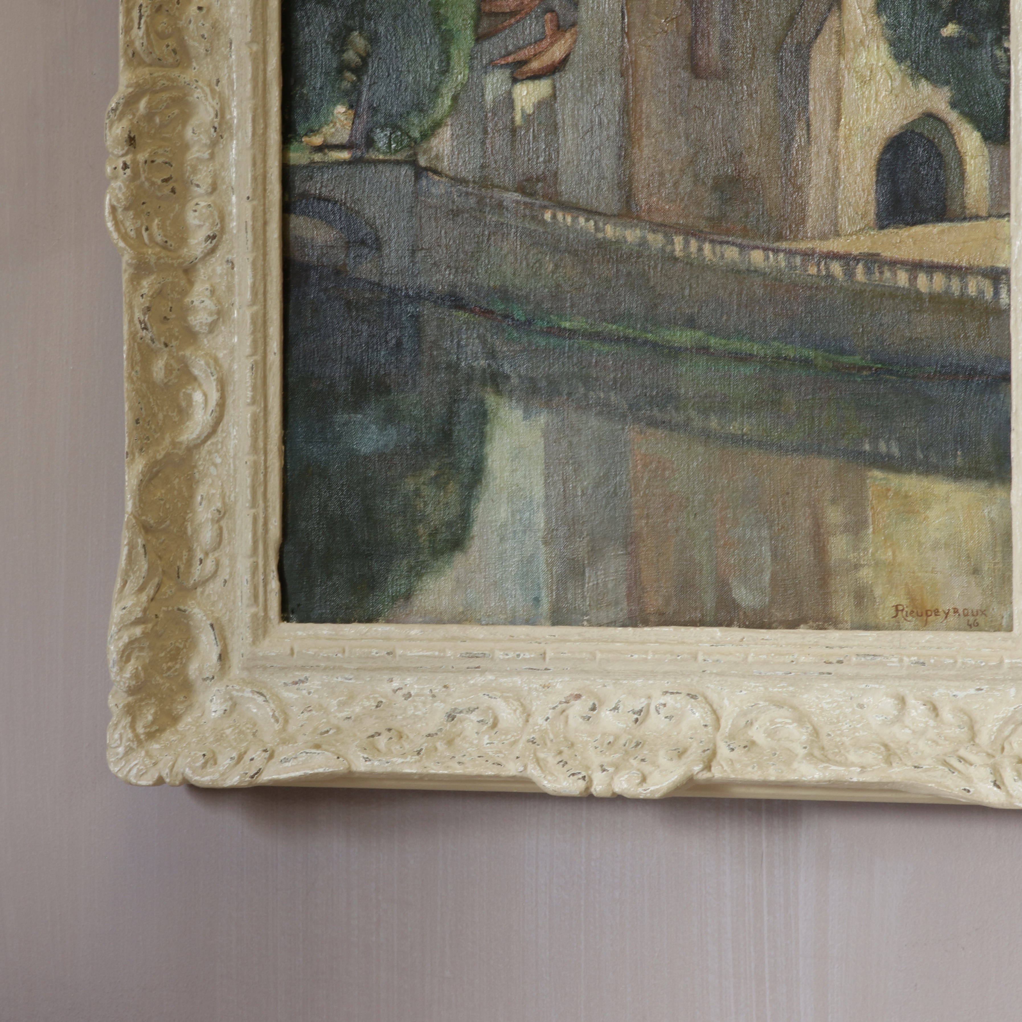 Post-Impressionist River Scene